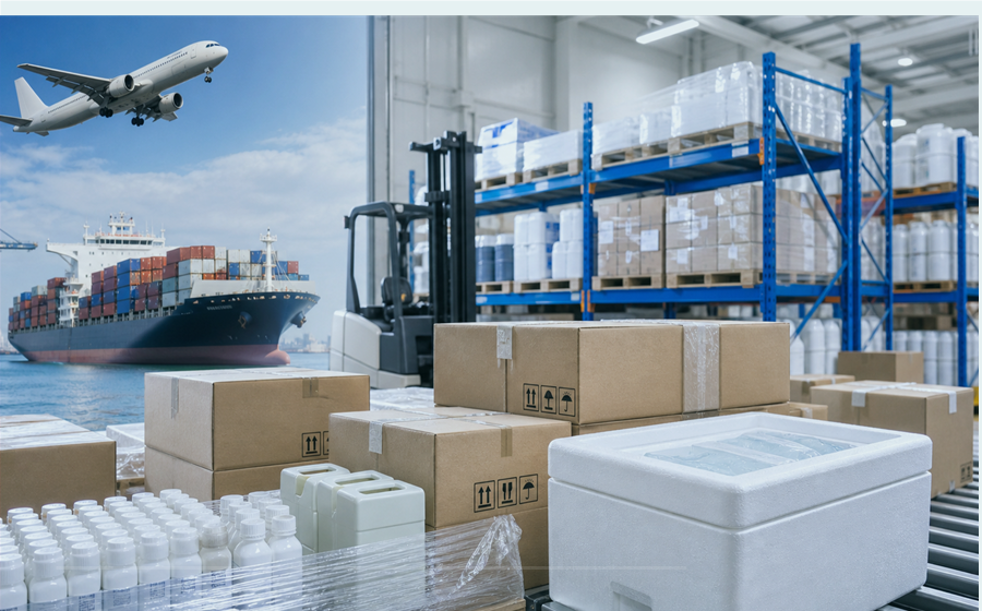 Warehouse export packing
