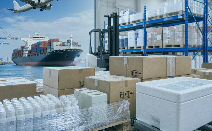 Export carton packing for skincare wholesale